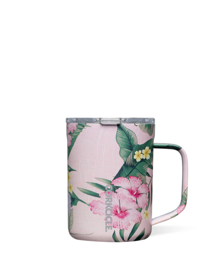 Travel Coffee Mug - Pink Luau | Corkcicle
