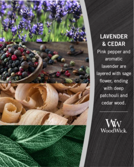 Lavender & Cedar | Wood Wick