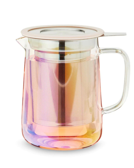 Chas Mini Glass Teapot and Infuser | Pinky Up