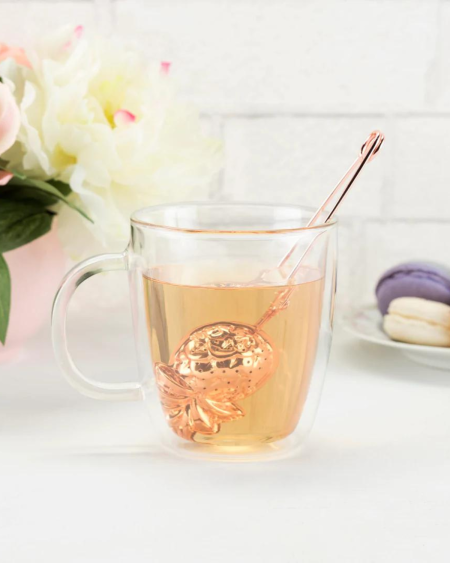 Pineapple Tea Infuser - Rose Gold | Pinky Up
