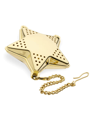 Star Tea Infuser - Gold | Pinky Up