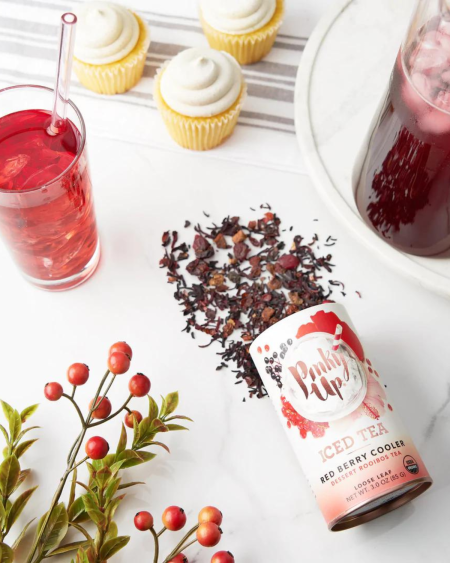 Red Berry Cooler Loose Leaf Iced Tea - 85g | Pinky Up