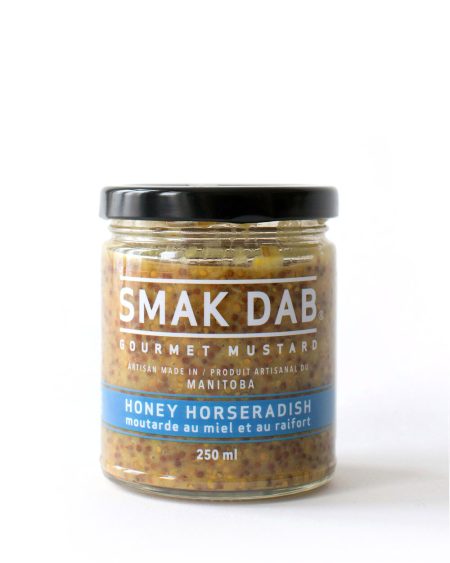 Honey Horsedradish Gourmet Mustard - Made in Manitoba | Smak Dab