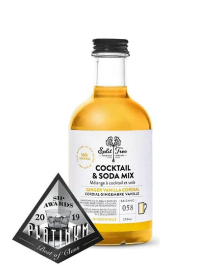 Cocktail & Soda Mix - Ginger Vanilla Cordial | Spirit Tree Cocktail Co.