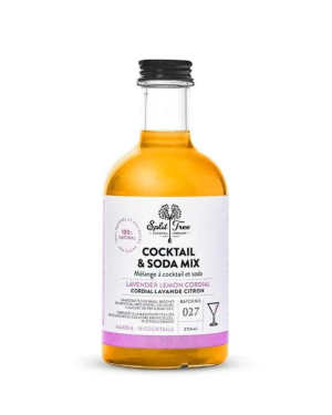 Cocktail & Soda Mix - Lavender Lemon Cordial | Spirit Tree Cocktail Co.