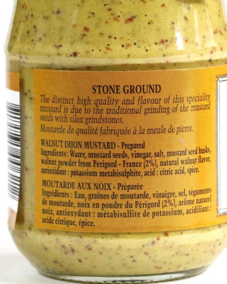 Walnut Dijon Mustard | Edmund Fallot