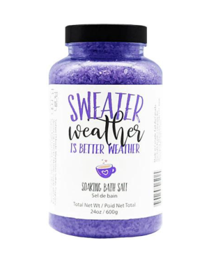Bath Salts - Sweater Weather - Made in Winnipeg | The Bath Bomb Co.