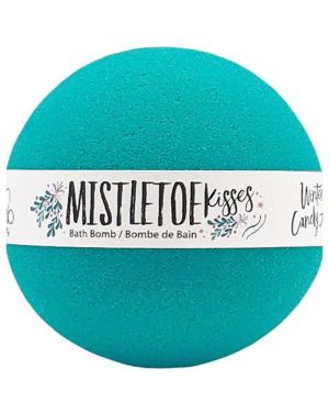 Bath Bomb - Mistletoe Kisses - Made in Winnipeg | The Bath Bomb Co.
