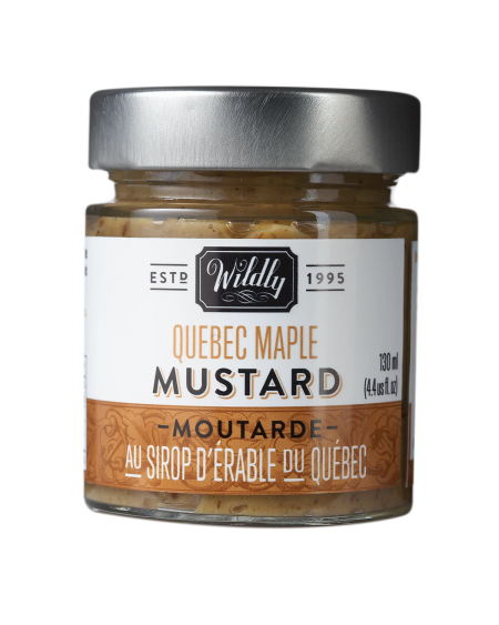 Quebec Maple Mustard - Made in Toronto | Wildy Delicious