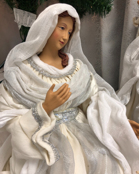 Nativity - 3 Pieces Set - Silver | Mark Roberts (50% OFF)