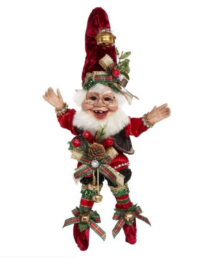 Christmas Caroling Elf - Small | Mark Roberts (30% OFF)