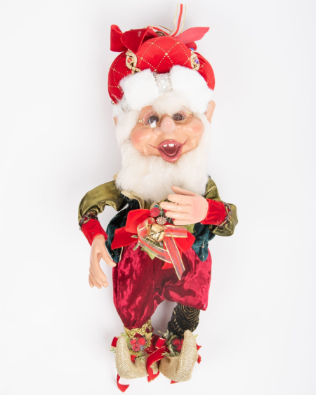 Christmas Ornament Elf - Medium | Mark Roberts (30% OFF)