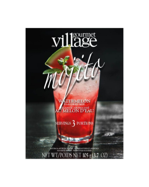 Mojito Watermelon Cocktail Mix - Made in Quebec | Gourmet Du Village