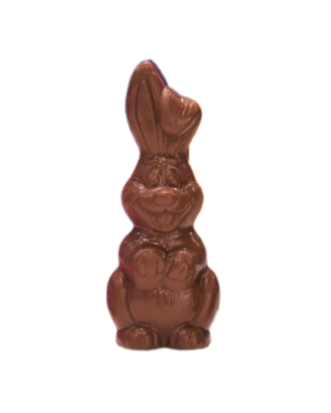 Milk Chocolate Easter Bunny - Made in Calgary | Master Chocolat Bernard