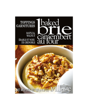 Maple and Walnuts Brie Topping - Made in Montreal | Gourmet Village