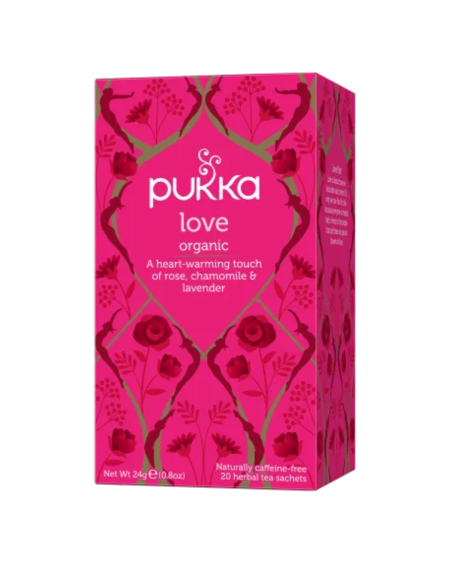 Love - 20 Herbal Tea Sachets | Pukka