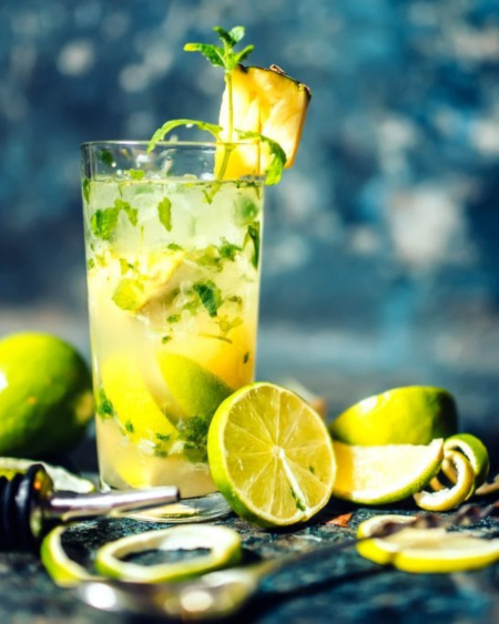 Pineapple Coconut Mojito Cocktail Mix - Made in Quebec | Gourmet Du Village