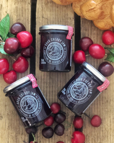 Sour Cherry Jam - Locally Made in Toronto | Wildy Delicious
