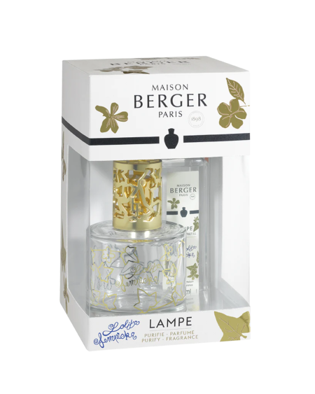 Pure Lolita Lempicka Transparent Lamp Gift Set + 250 ml (8.5 oz) | Maison Berger