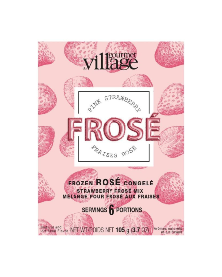 Strawberry Frozé - Made in Quebec | Gourmet Du Village