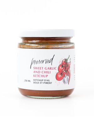 Sweet Garlic Ketchup - Locally made in Brag Creek | Preserved YYC