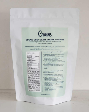 Vegan Chocolate Chunk Cookie Dough - In Store Only | Crave