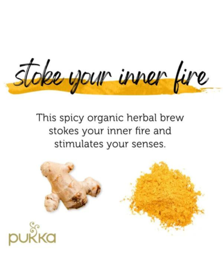 Three Ginger - 20 Herbal Tea Sachets | Pukka