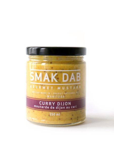 Curry Dijon Gourmet Mustard - Made in Manitoba | Smak Dab