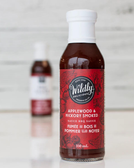 Applewood & Hickory Smoked BBQ Sauce - Made in Toronto | Wildly Delicious