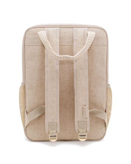 All-Day Backpack - Natural Linen | So Young