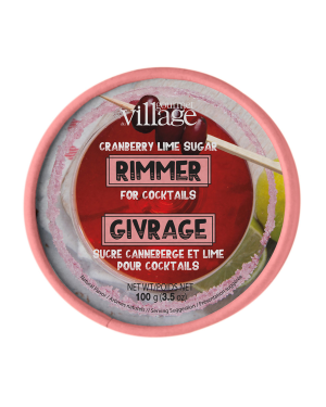 Cranberry Lime Sugar Rimmer - Made in Montreal | Gourmet Village